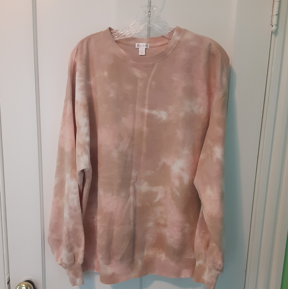 Flirtitude Active  Tie Dye Sweatshirt Women's Size Small